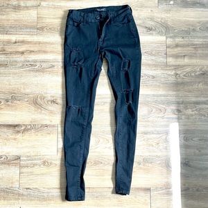 Wax Women’s Juniors Mid-Rise Skinny Jean Jegging